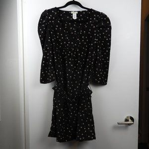 3/4 Sleeve Dress with Belt in Medium